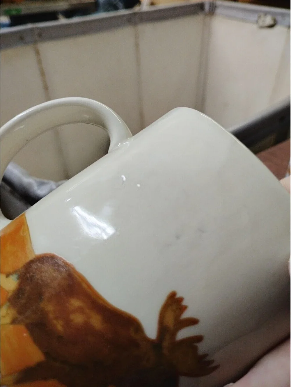 Otagiri Japan Moose Calf Coffee Tea Mug Cup